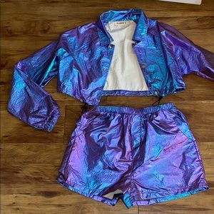 Reflective Space Suit Set